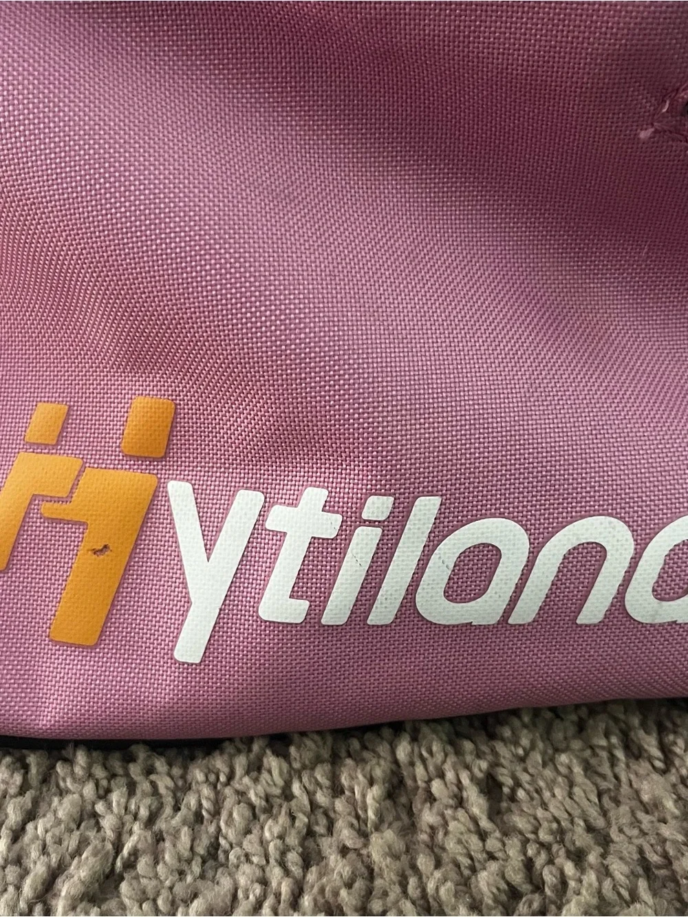 Pink & Purple Triple Skate Bag - Youth Storage Carrier